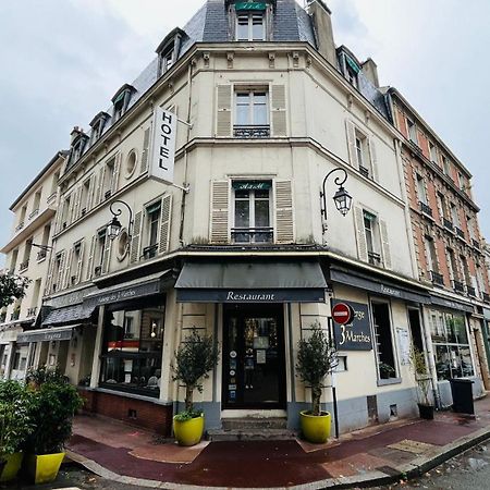 Hotel Des 3 Marches- Logis Hotel Restaurant Le Vésinet Kültér fotó